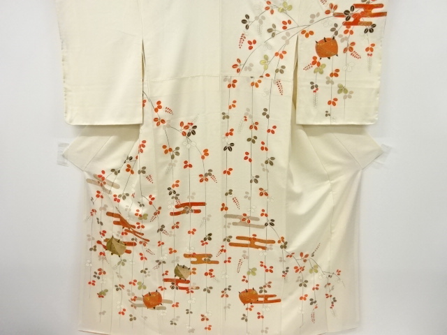 JAPANESE KIMONO / HOMONGI / EMBROIDERY / SPOOL